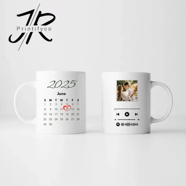 Customized Calendar Mug