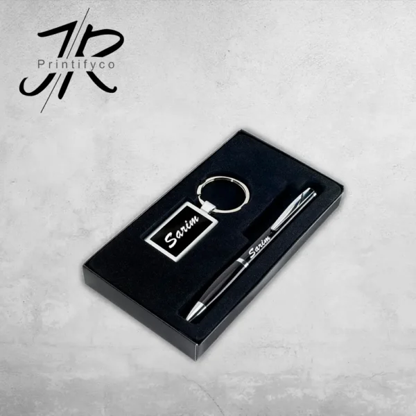 Customized Pen & Keychain Set