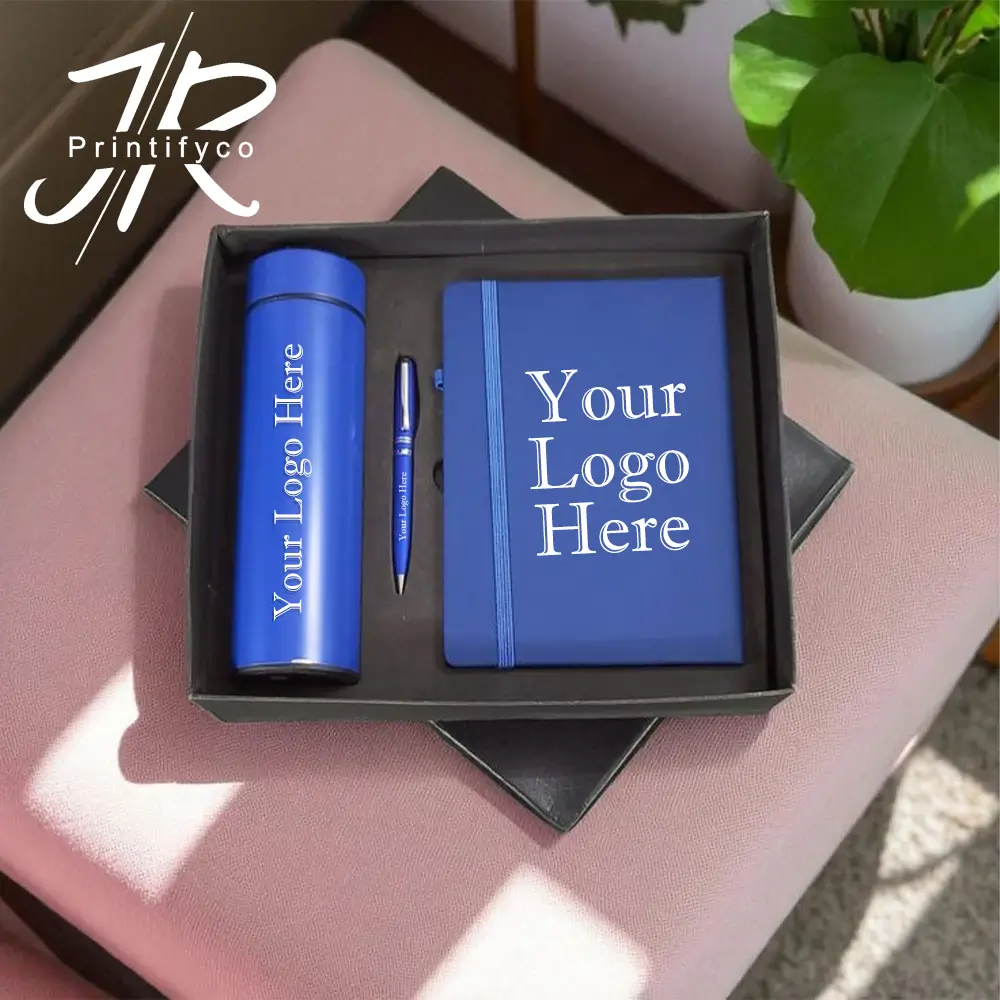 Customized Gift Set – Pen, Diary & Bottle