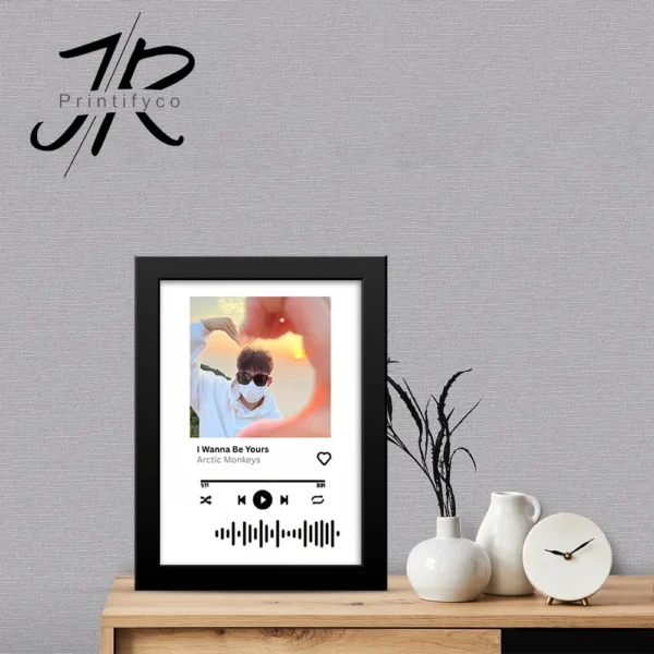 Customized Spotify Couple Frame