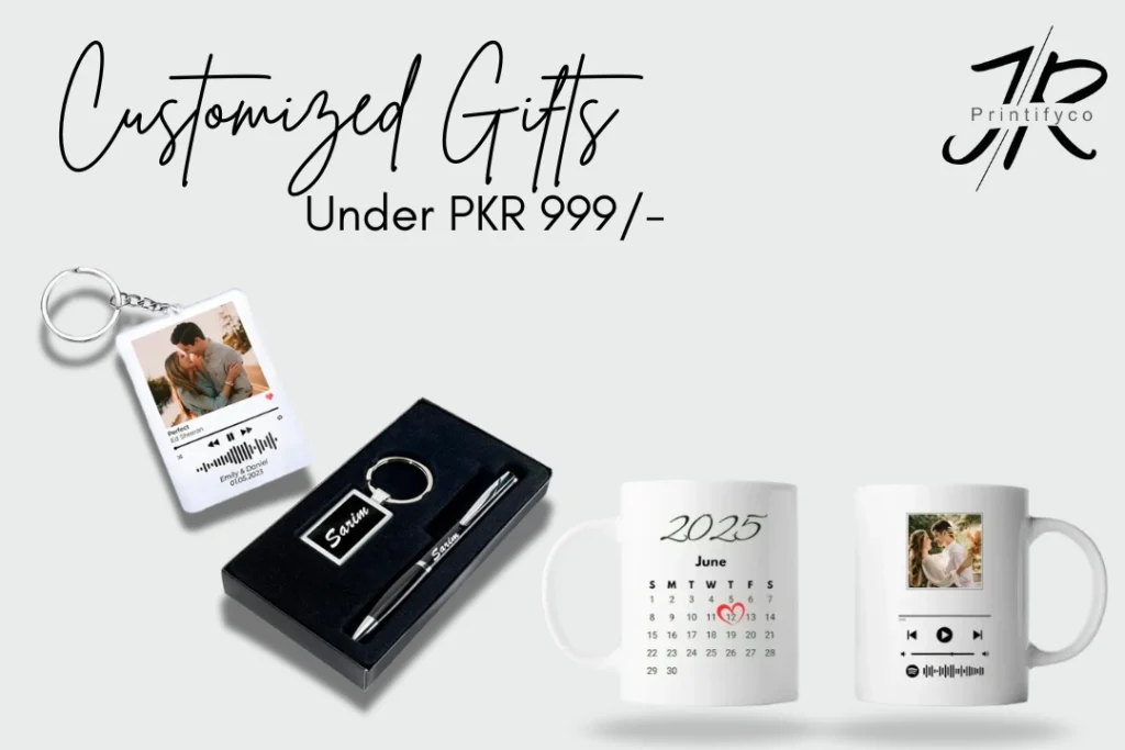 Best Customized Gifts in Pakistan Under 999