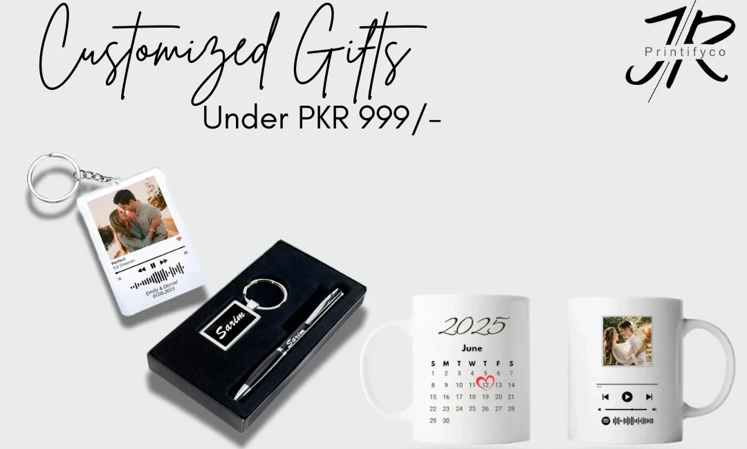 Best Customized Gifts in Pakistan Under 999