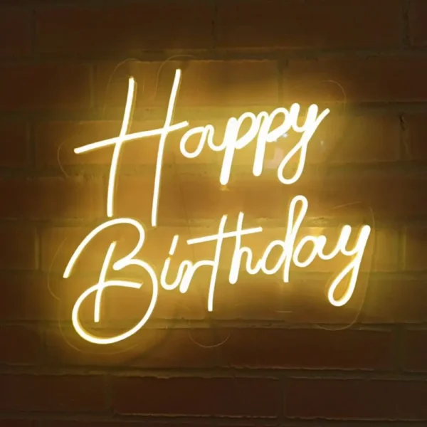 Birthday Neon Sign 1