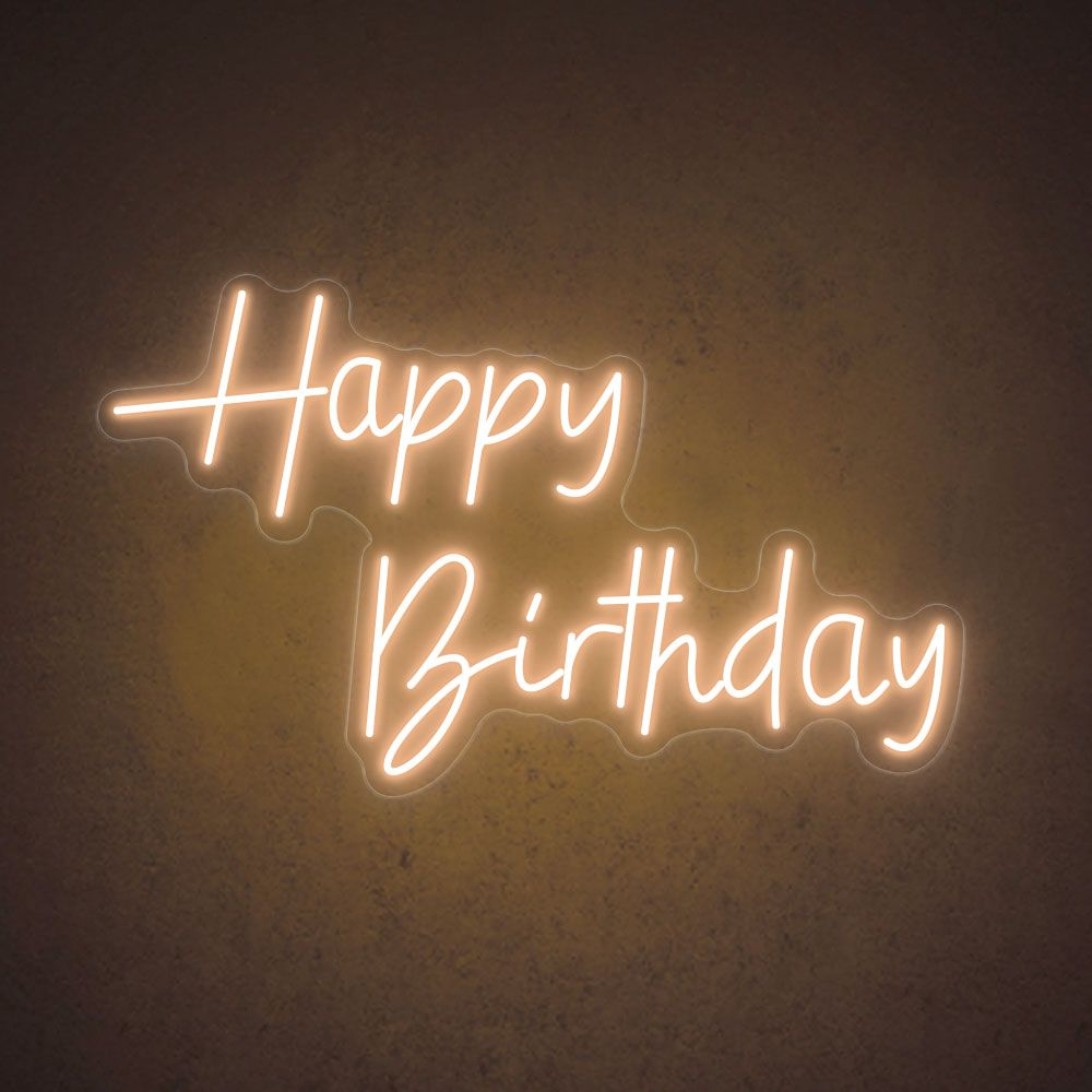 Birthday Neon Sign