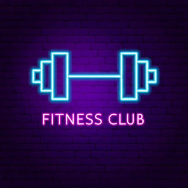 Fitness Club Neon Sign