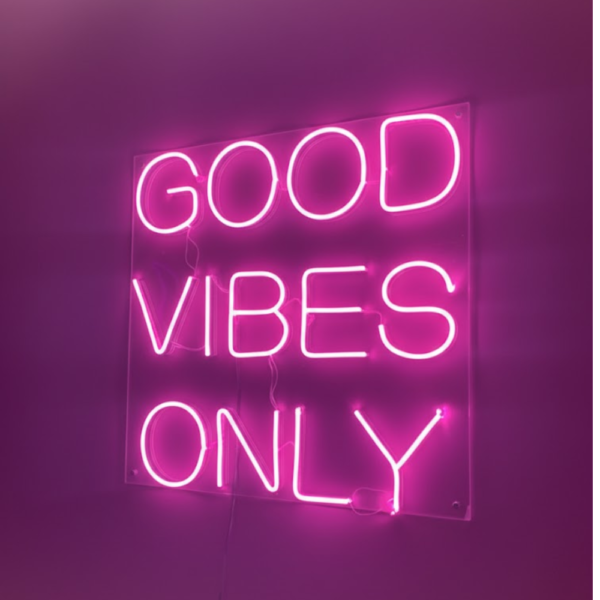 Good Vibes Only Neon