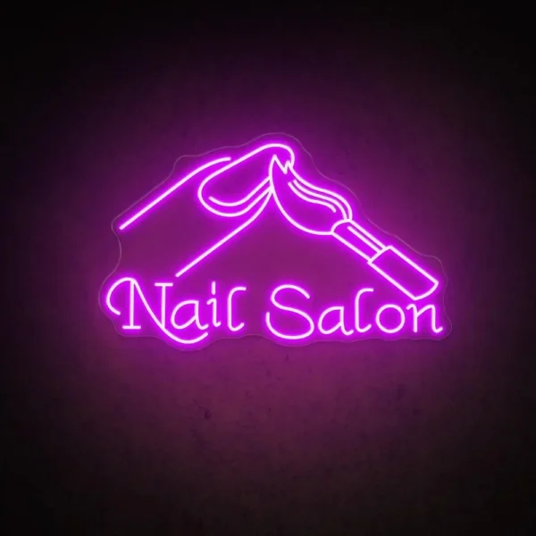 Nail Salon Neon Sign