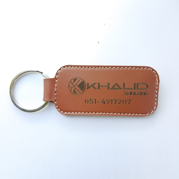 Custom Leather Keychain