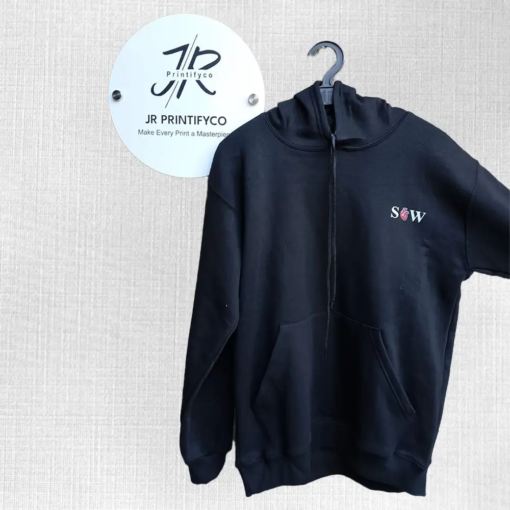 Customized Couple Initials Hoodie